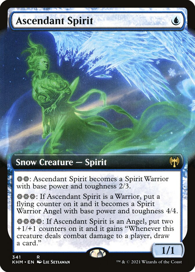 Ascendant Spirit, Kaldheim · 341