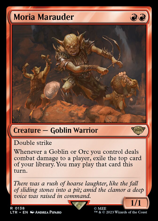 Moria Marauder, The Lord of the Rings: Tales of Middle-earth · 0138