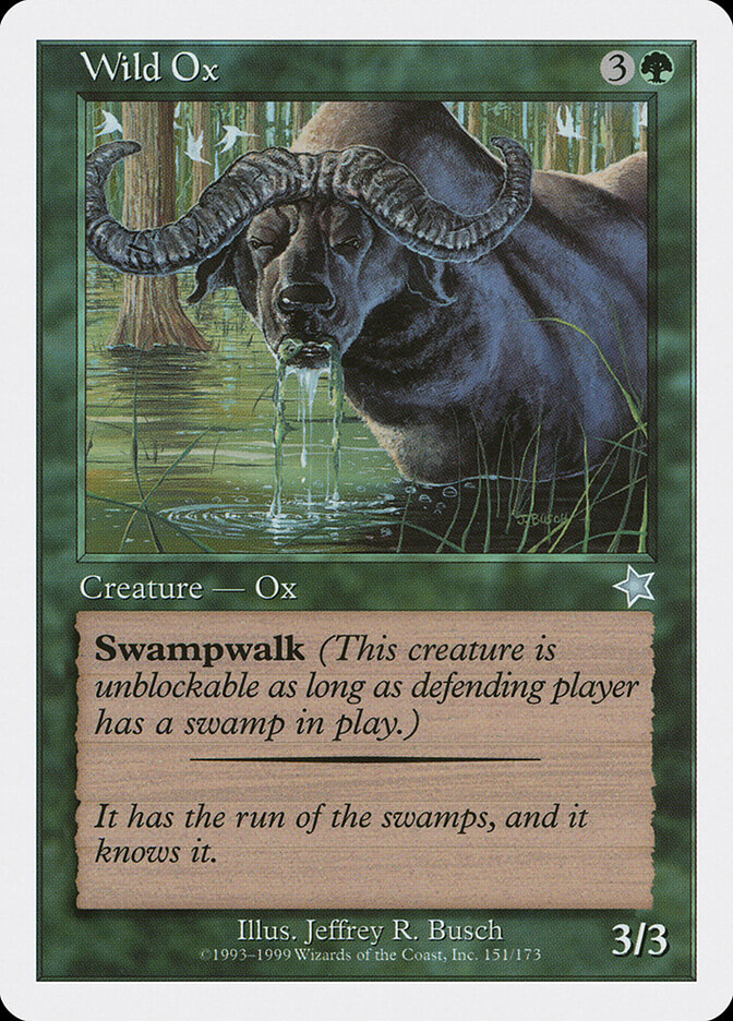 Wild Ox, Starter 1999 · 151/173
