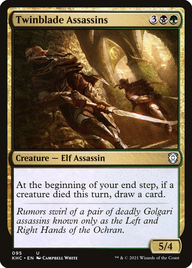 Twinblade Assassins, Kaldheim Commander · 095