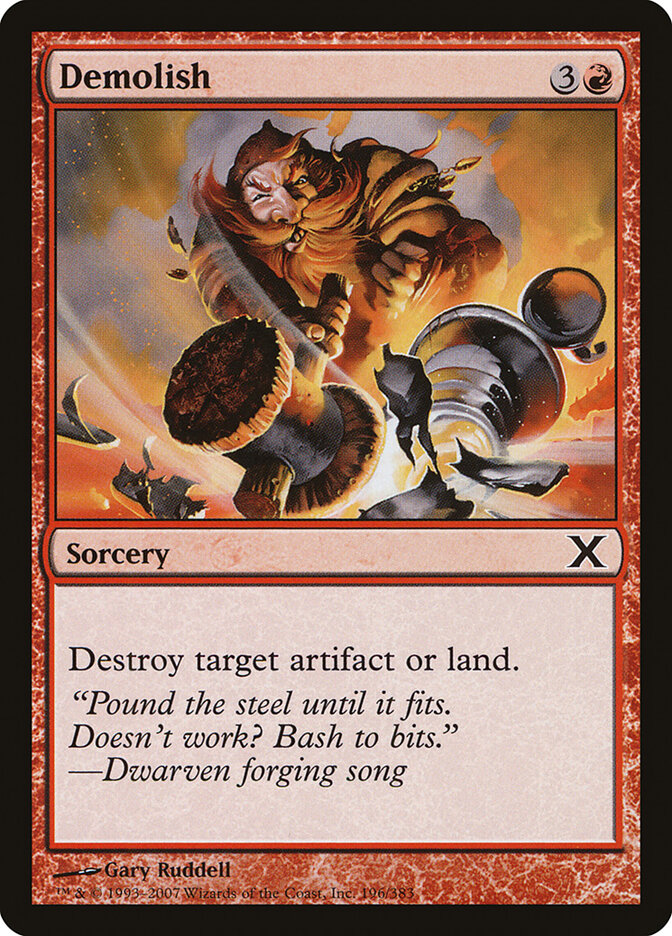 Demolish, Tenth Edition · 196/383