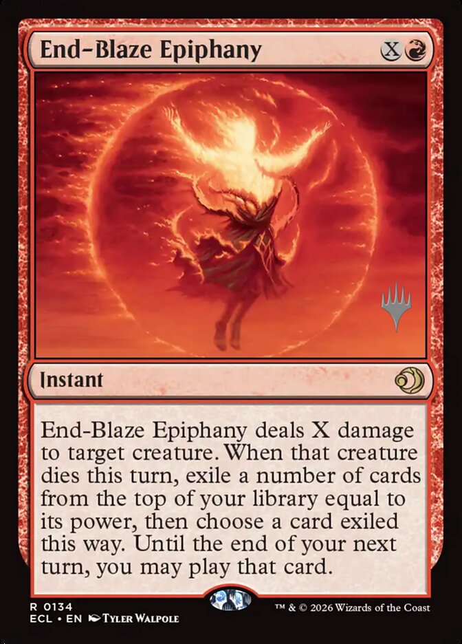 End-Blaze Epiphany, Lorwyn Eclipsed Promos · 0134