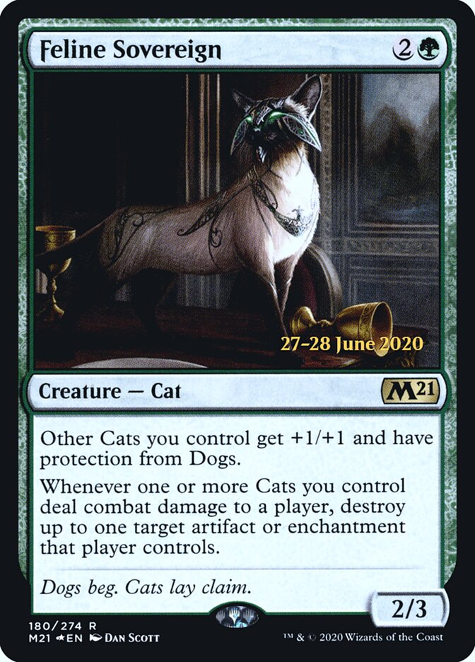 Feline Sovereign, Core Set 2021 Promos · 180/274