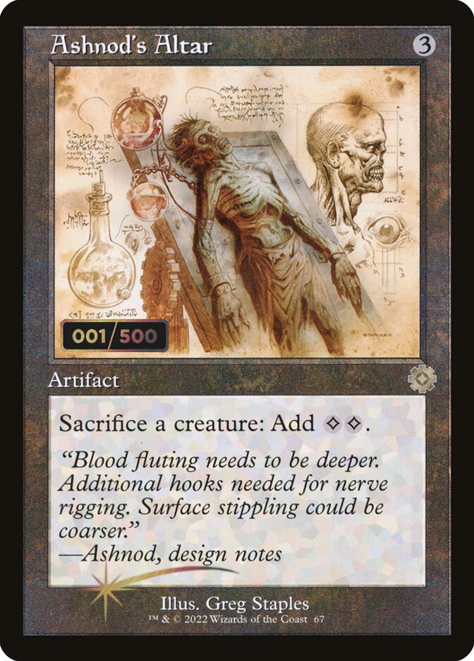 Ashnod's Altar, The Brothers' War Retro Artifacts · 67z