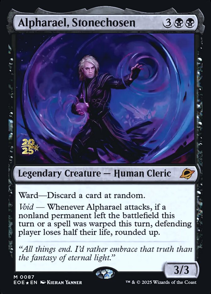 Alpharael, Stonechosen, Edge of Eternities Promos · 0087