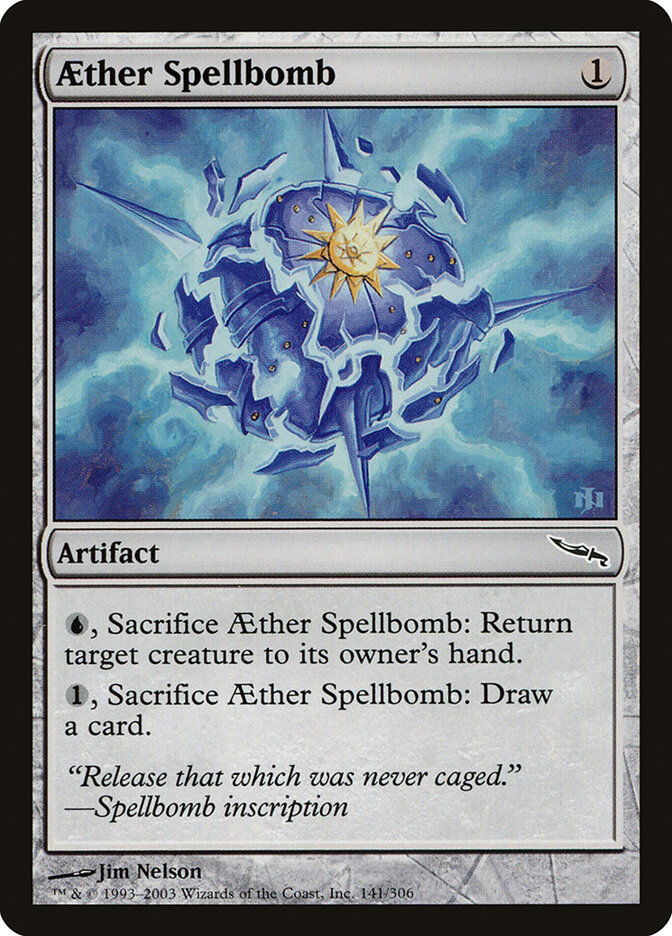 Aether Spellbomb, Mirrodin · 141/306