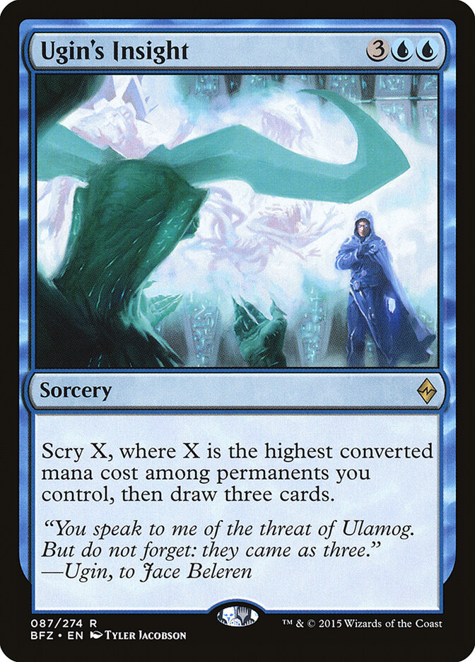 Ugin's Insight, Battle for Zendikar · 087/274