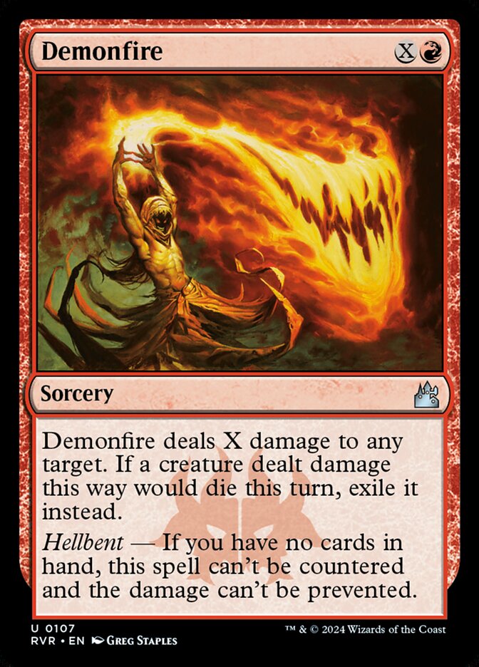 Demonfire, Ravnica Remastered · 0107