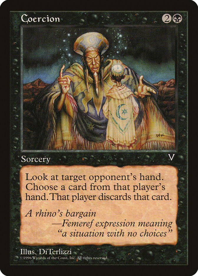 Coercion, Visions · 54