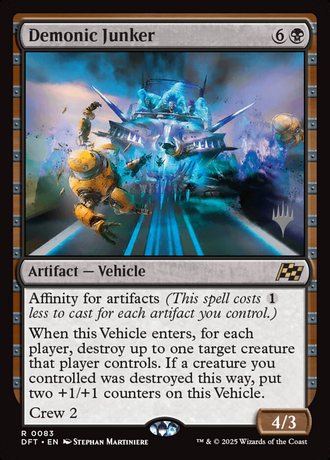 Demonic Junker, Aetherdrift Promos · 0083