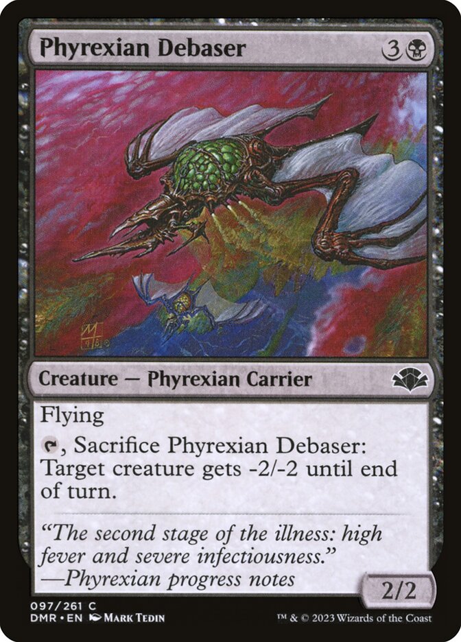 Phyrexian Debaser, Dominaria Remastered · 097/261
