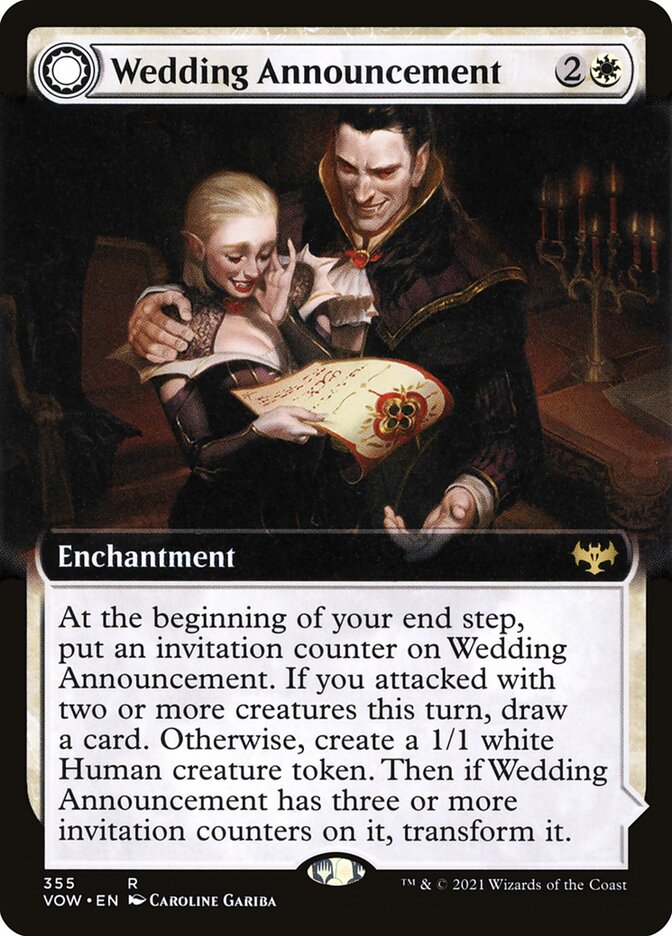 Wedding Announcement // Wedding Festivity, Innistrad: Crimson Vow · 355