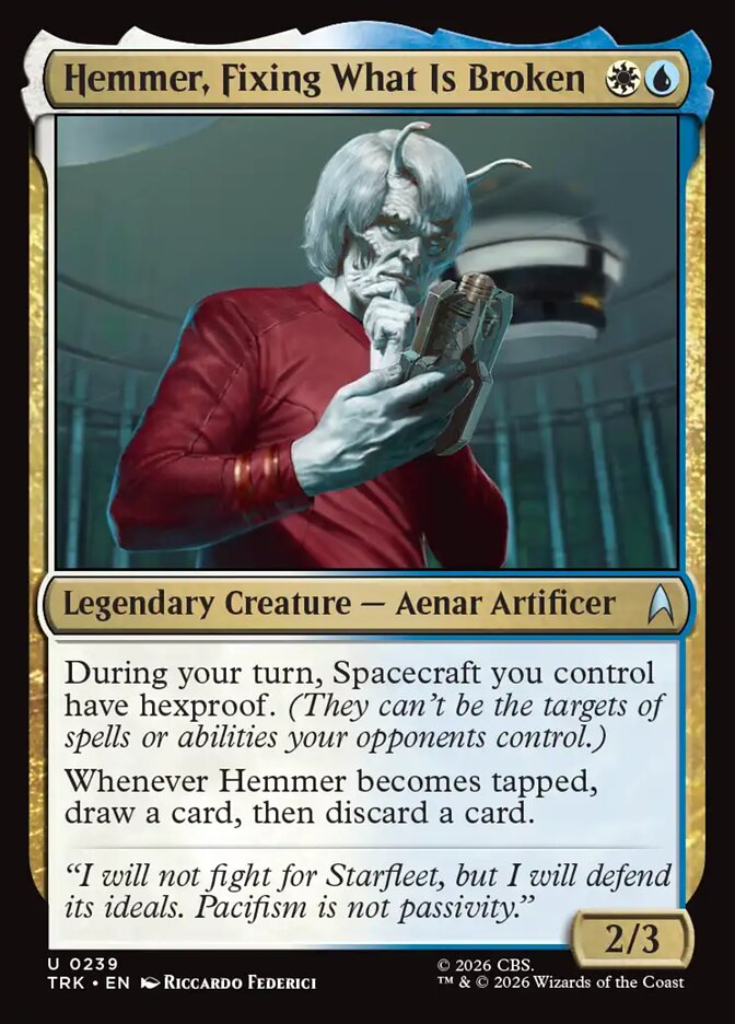 Hemmer, Fixing What Is Broken, Star Trek · 0239