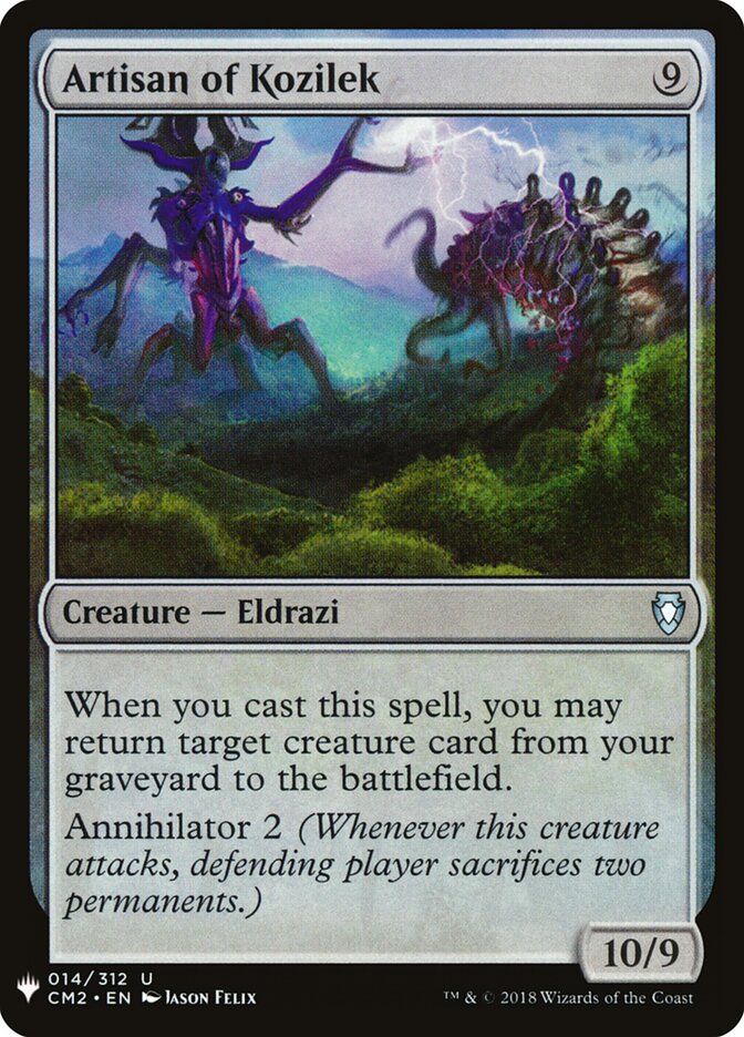 Artisan of Kozilek, The List · cm2-14