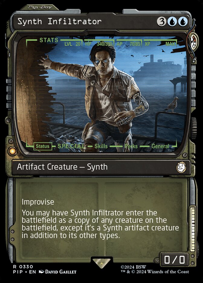 Synth Infiltrator, Fallout · 0330