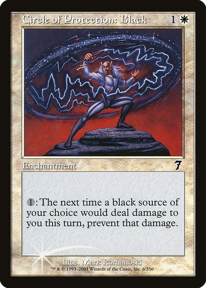 Circle of Protection: Black, Seventh Edition · 6-star