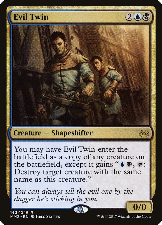 Evil Twin, Modern Masters 2017 · 162/249