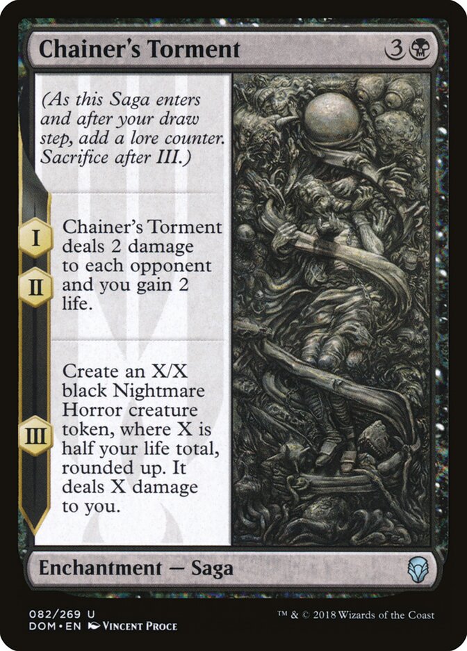 Chainer's Torment, Dominaria · 082/269