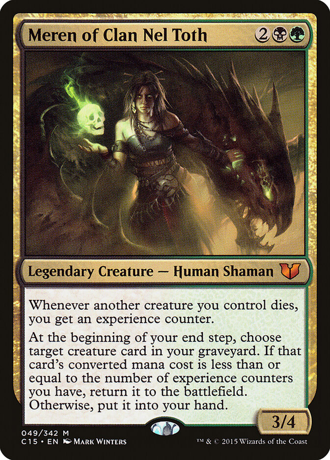 Meren of Clan Nel Toth, Commander 2015 · 049/342