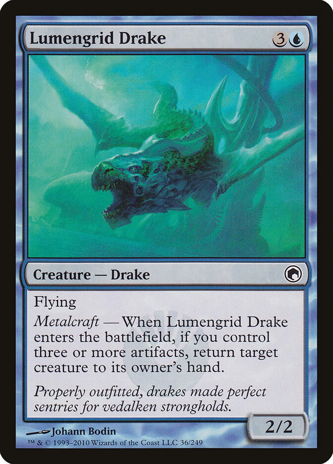 Lumengrid Drake, Scars of Mirrodin · 36/249