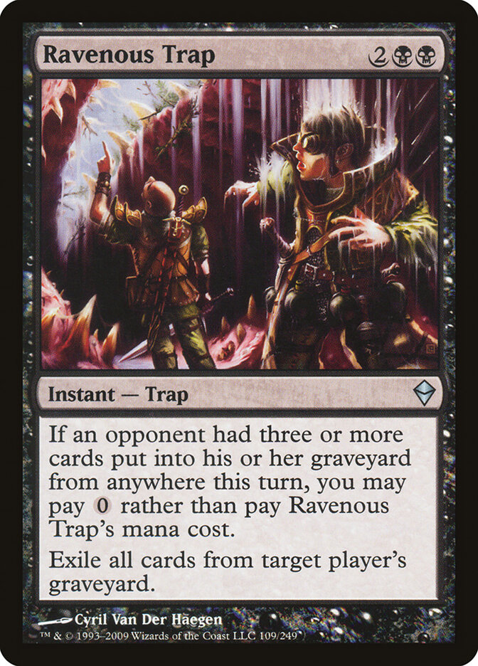 Ravenous Trap, Zendikar · 109/249