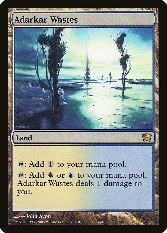 Adarkar Wastes, Ninth Edition · 317-star