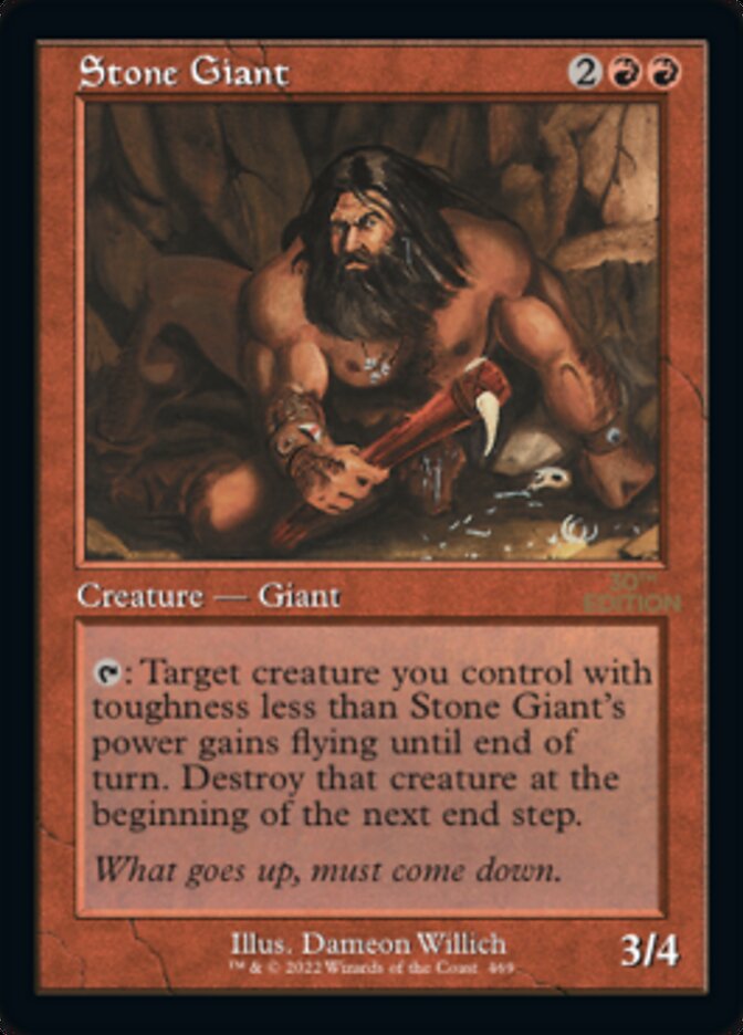 Stone Giant, 30th Anniversary Edition · 469/594