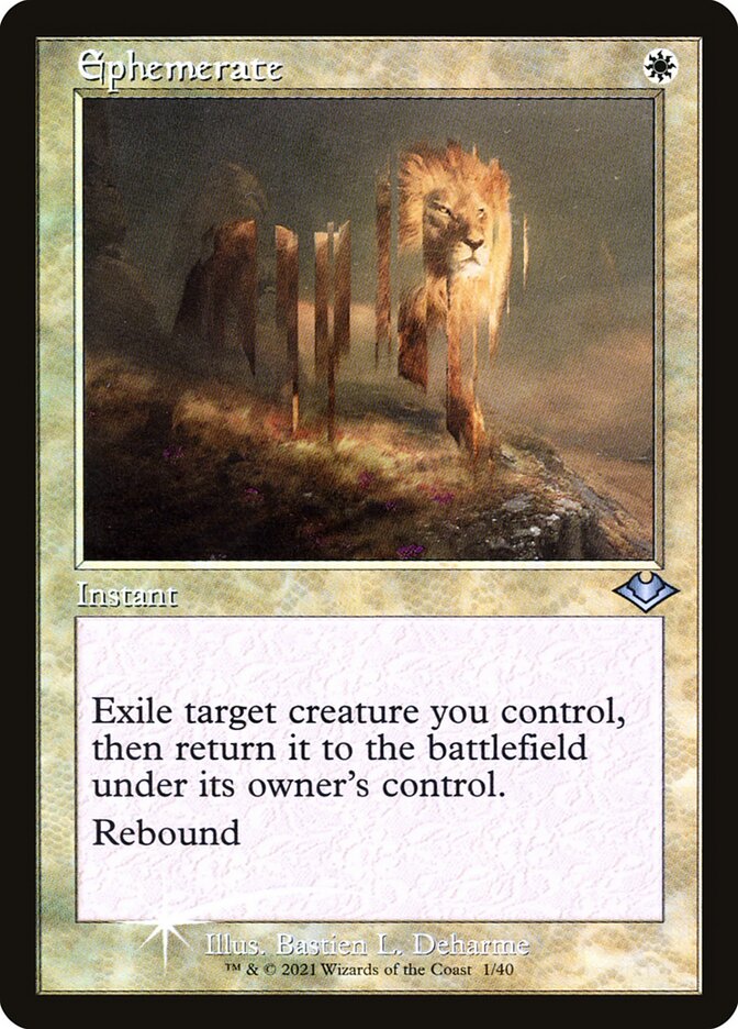 Ephemerate, Modern Horizons 1 Timeshifts · 001/040