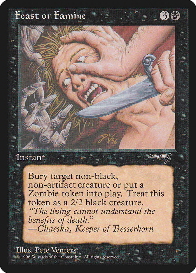 Feast or Famine, Alliances · 49b