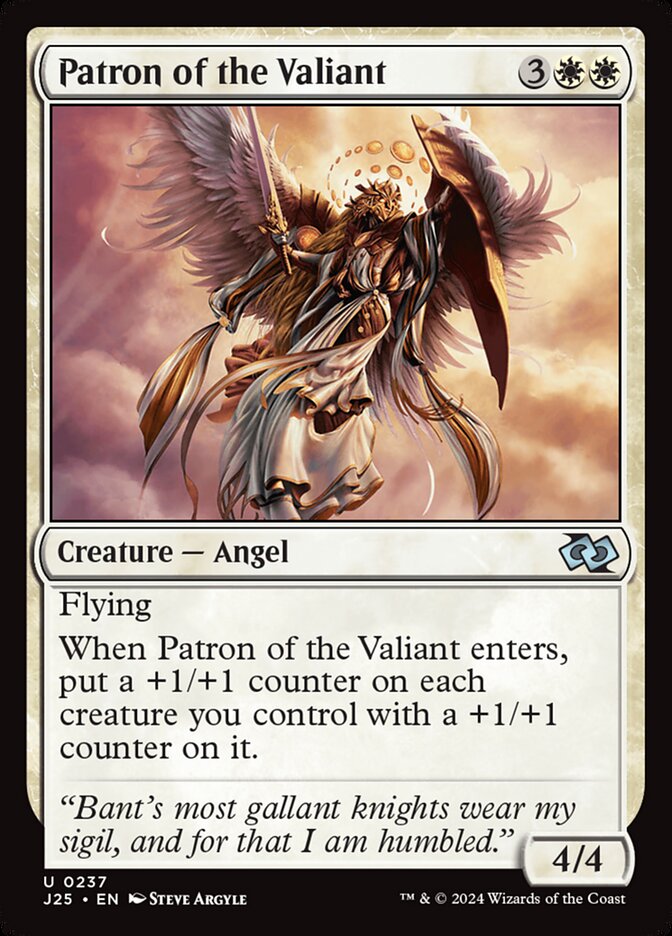Patron of the Valiant, Foundations Jumpstart · 0237