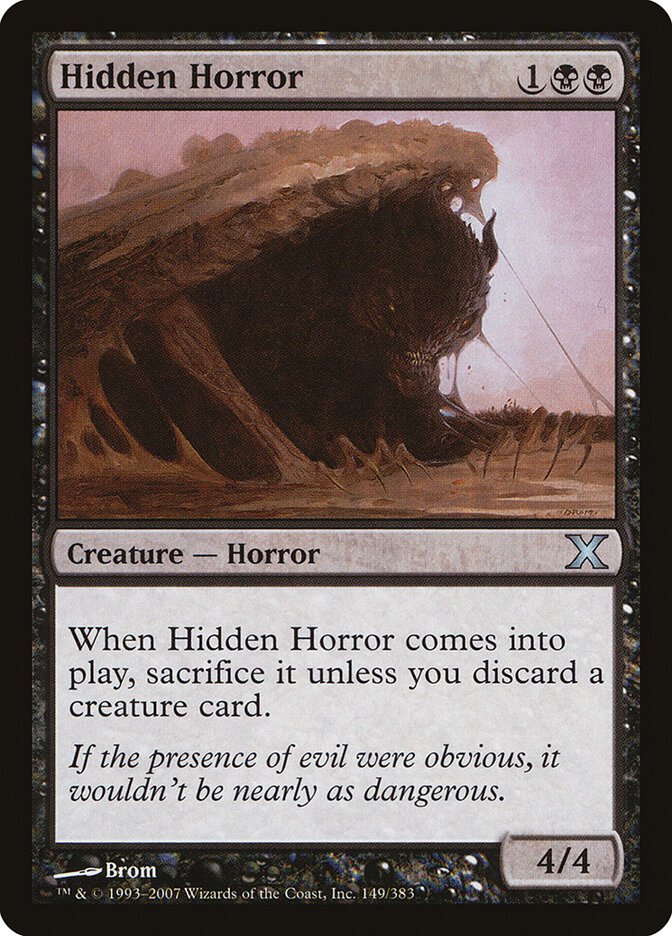 Hidden Horror, Tenth Edition · 149/383