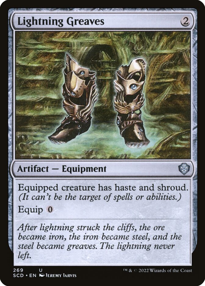 Lightning Greaves, Starter Commander Decks · 269