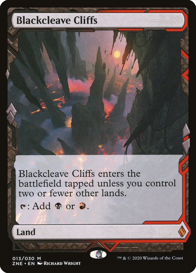 Blackcleave Cliffs, Zendikar Rising Expeditions · 013/030