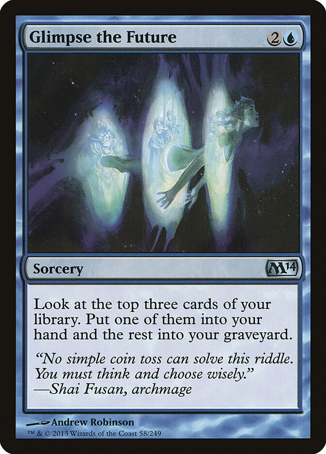Glimpse the Future, Magic 2014 · 58/249