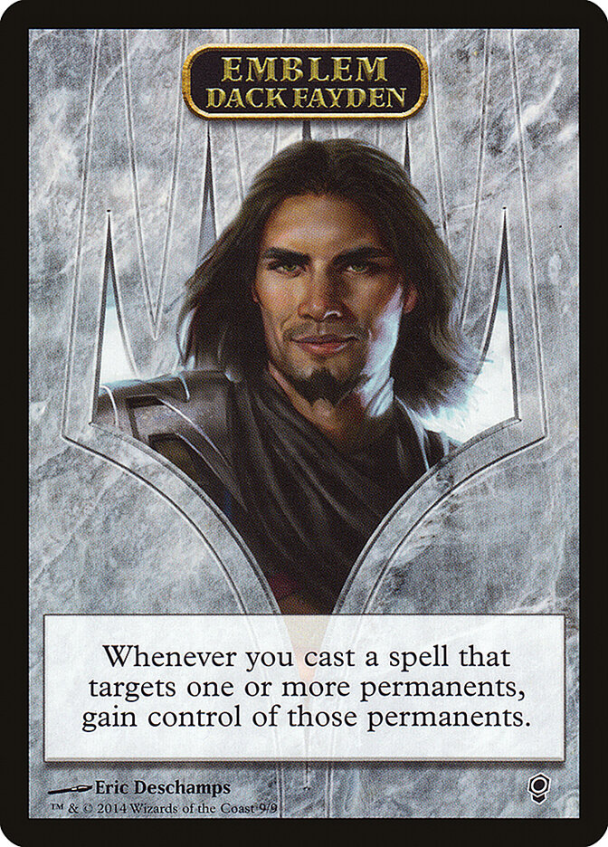 Dack Fayden Emblem, Conspiracy Tokens · 9