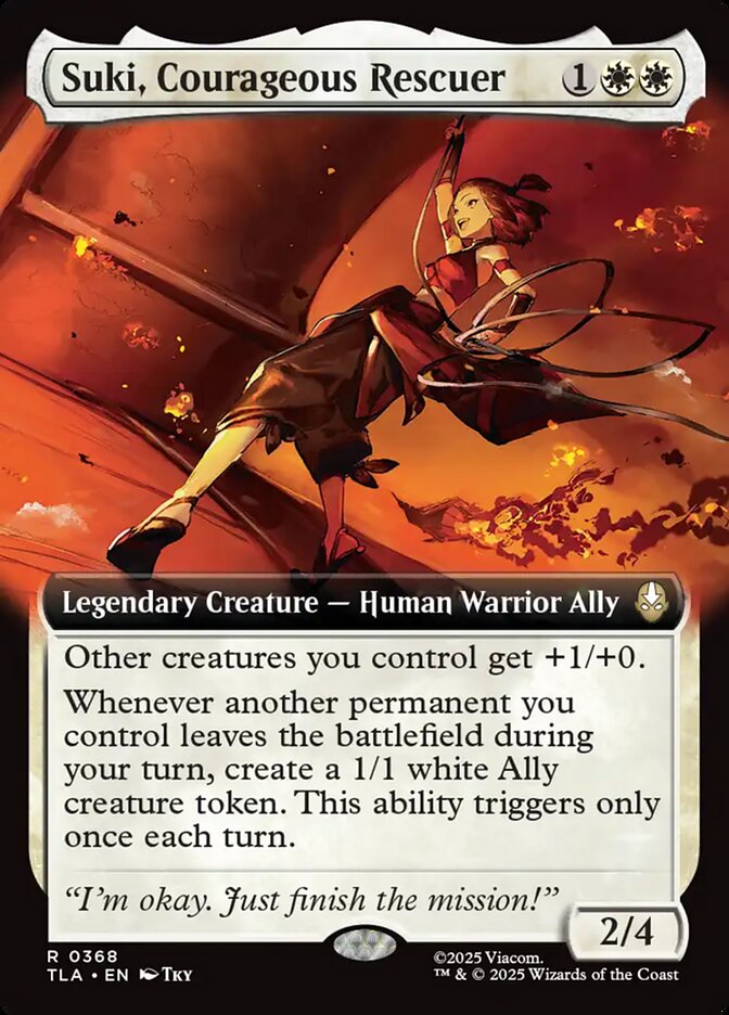 Suki, Courageous Rescuer, Avatar: The Last Airbender · 0368