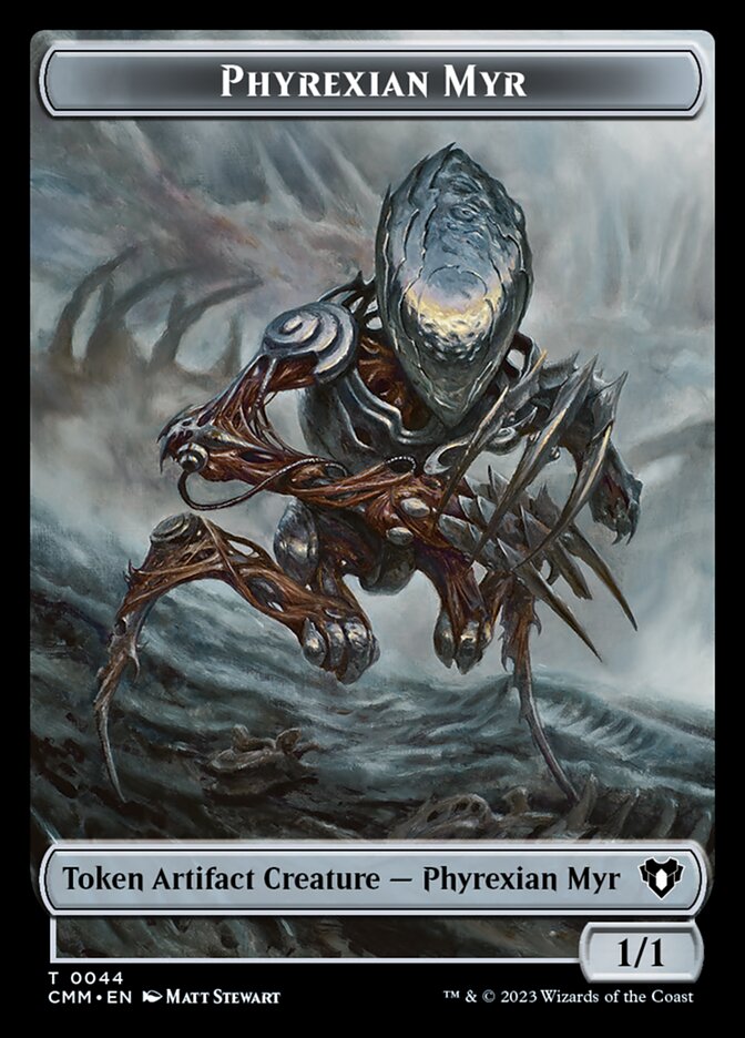 Phyrexian Myr, Commander Masters Tokens · 0044