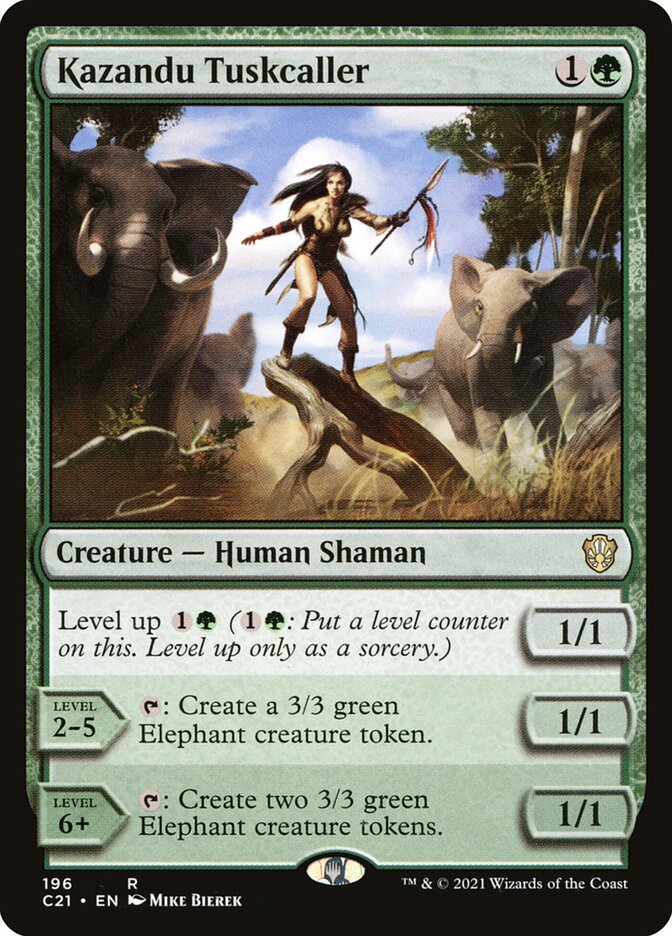 Kazandu Tuskcaller, Commander 2021 · 196