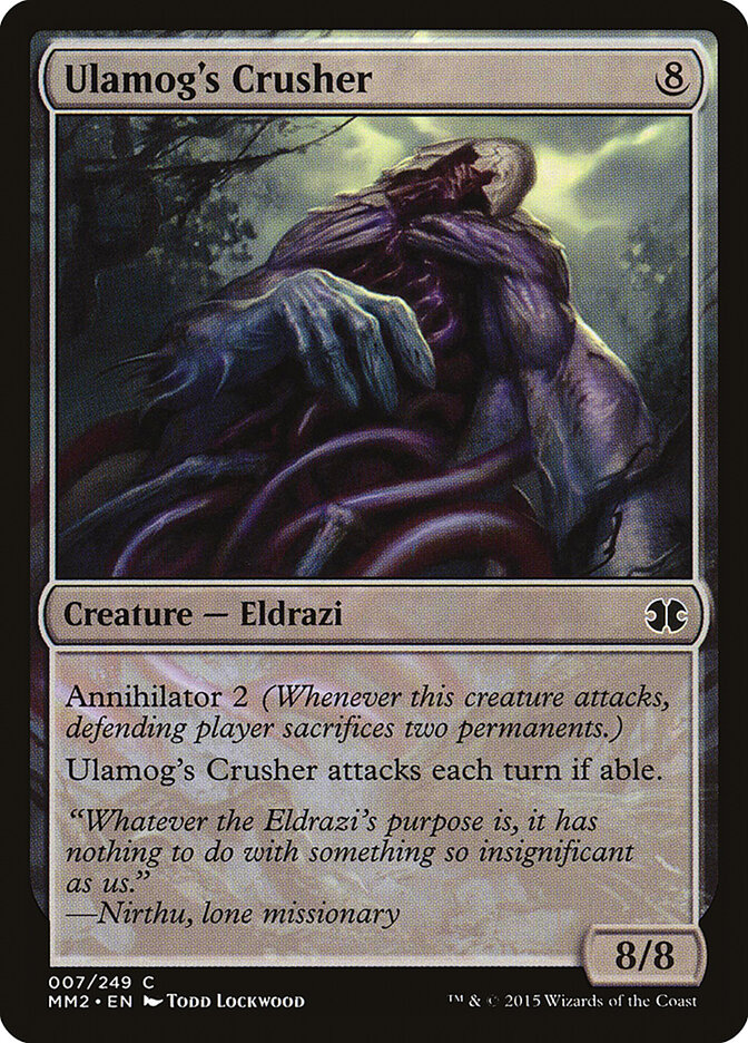 Ulamog's Crusher, Modern Masters 2015 · 007/249