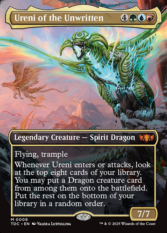 Ureni of the Unwritten, Tarkir: Dragonstorm Commander · 0009