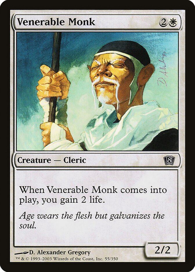 Venerable Monk, Eighth Edition · 55-star