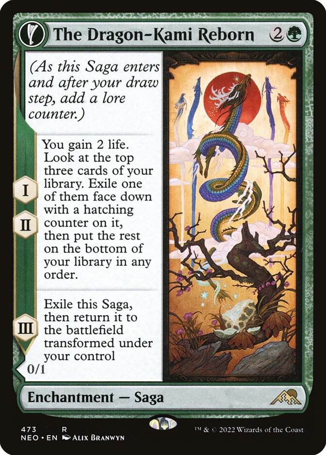 The Dragon-Kami Reborn // Dragon-Kami's Egg, Kamigawa: Neon Dynasty · 473