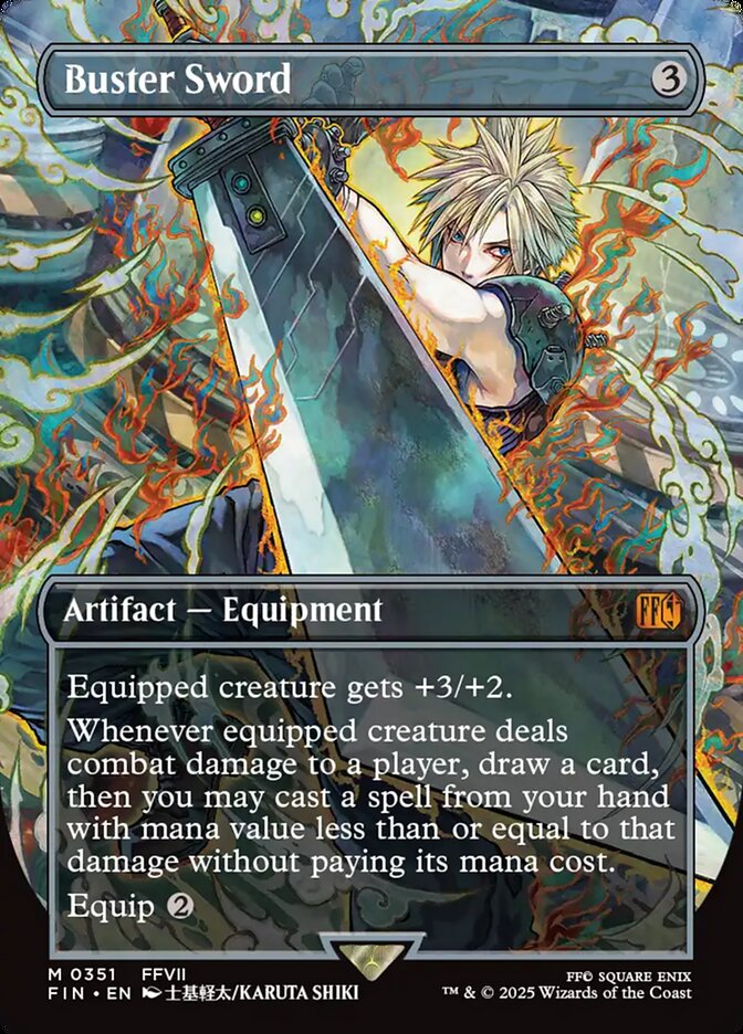 Buster Sword, Final Fantasy · 0351