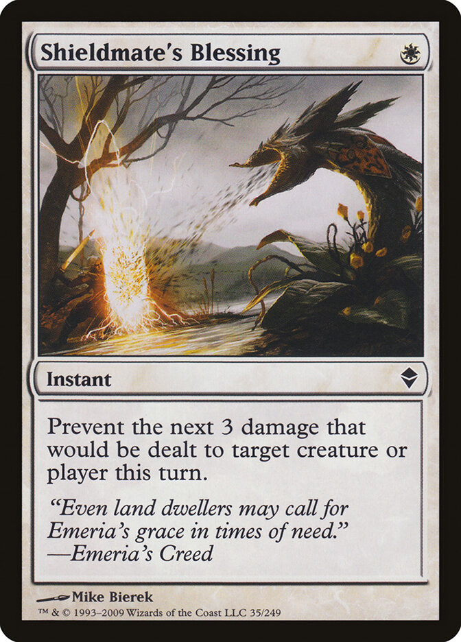 Shieldmate's Blessing, Zendikar · 35/249