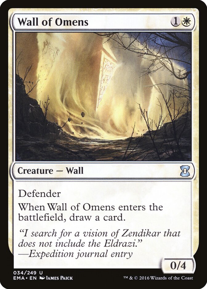 Wall of Omens, Eternal Masters · 034/249