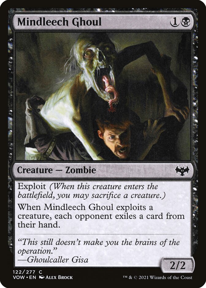 Mindleech Ghoul, Innistrad: Crimson Vow · 122/277