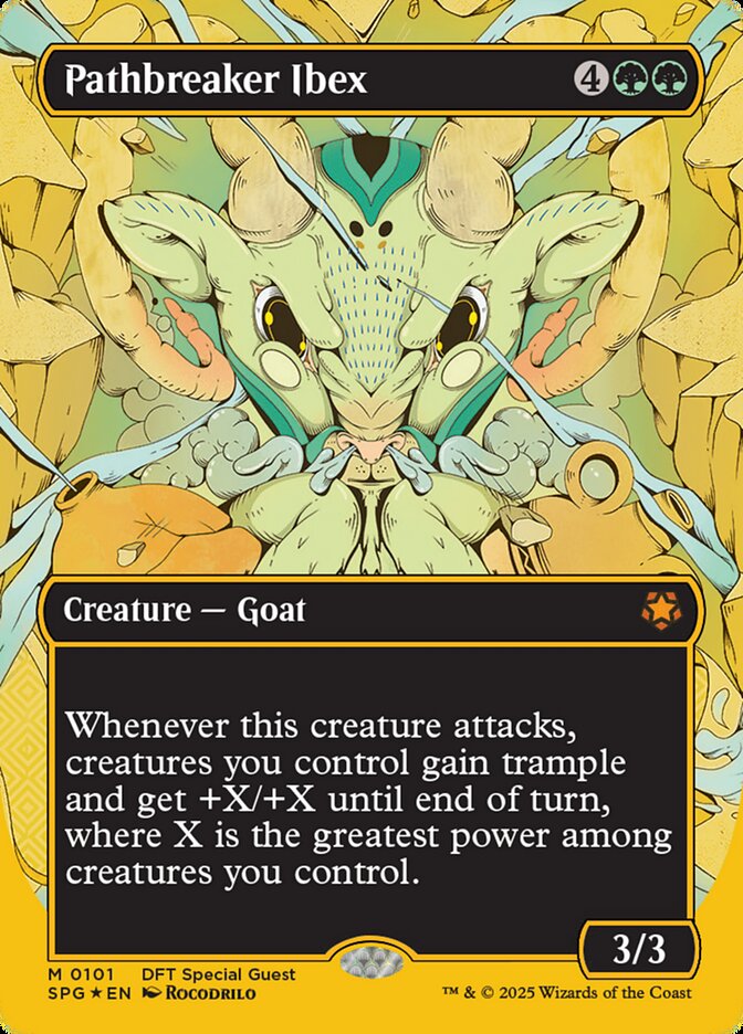 Pathbreaker Ibex, Special Guests · 0101