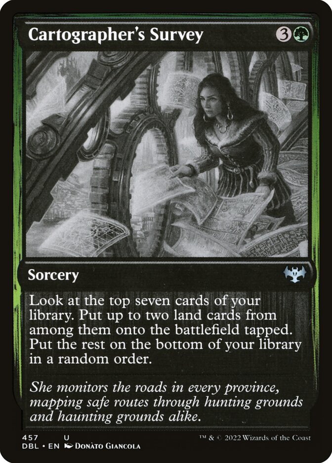 Cartographer's Survey, Innistrad: Double Feature · 457/534