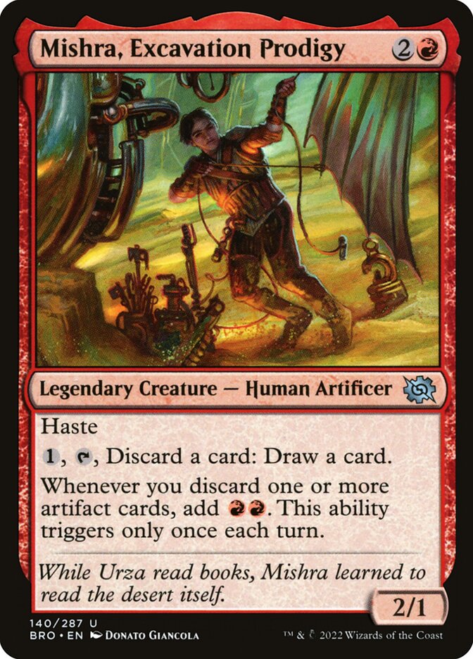 Mishra, Excavation Prodigy, The Brothers' War · 140/287