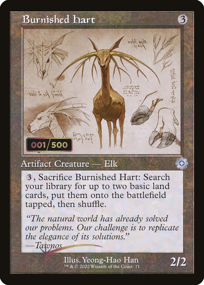 Burnished Hart, The Brothers' War Retro Artifacts · 71z